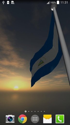 Nicaragua Flag - LWP截图2