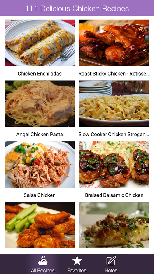 111+ Delicious Chicken Recipes截图2