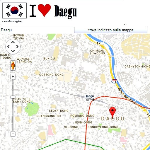 Daegu maps截图2