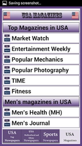 USA Newspapers &amp; Top Magazines截图2