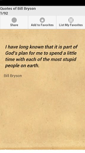 Quotes - Bill Bryson截图1