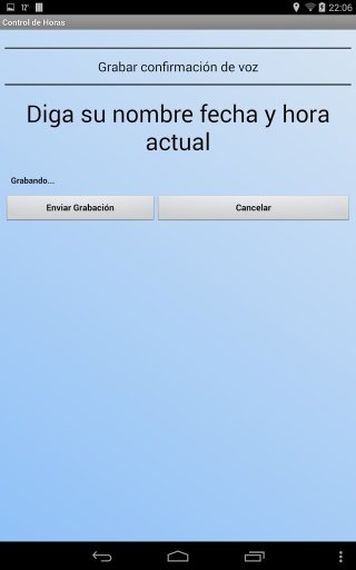 Control de horas NFC截图3