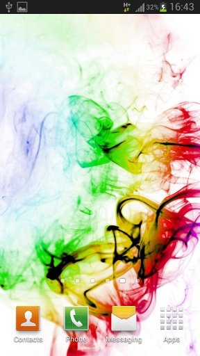 3D Color Smoke Live Wallpaper截图6