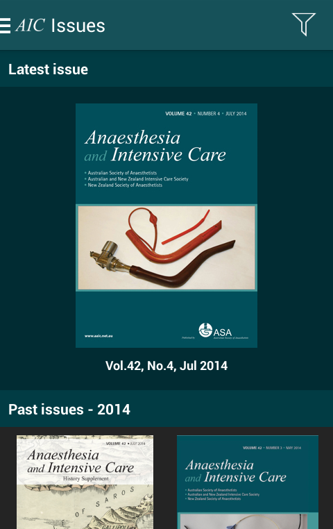 Anaesthesia & Intensive Care截图1