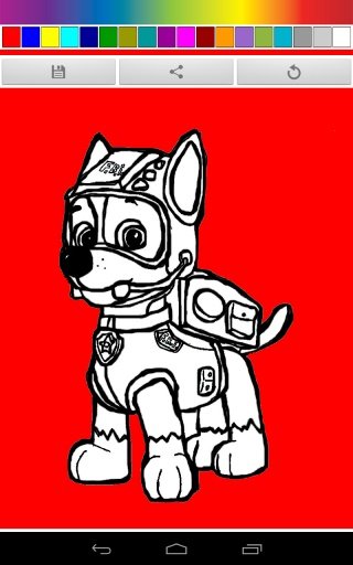 Paw Patrol for Coloring截图3