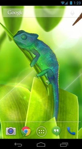 Chameleon 3DLiveWallpaper FREE截图4