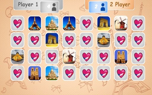 Paris Memory Game for Kids截图2