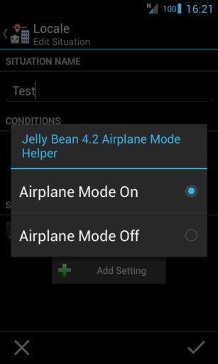 Jelly Bean 4.2 Airplane Mode Helper截图2