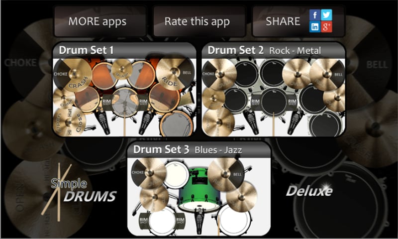 Simple Drums Deluxe截图1