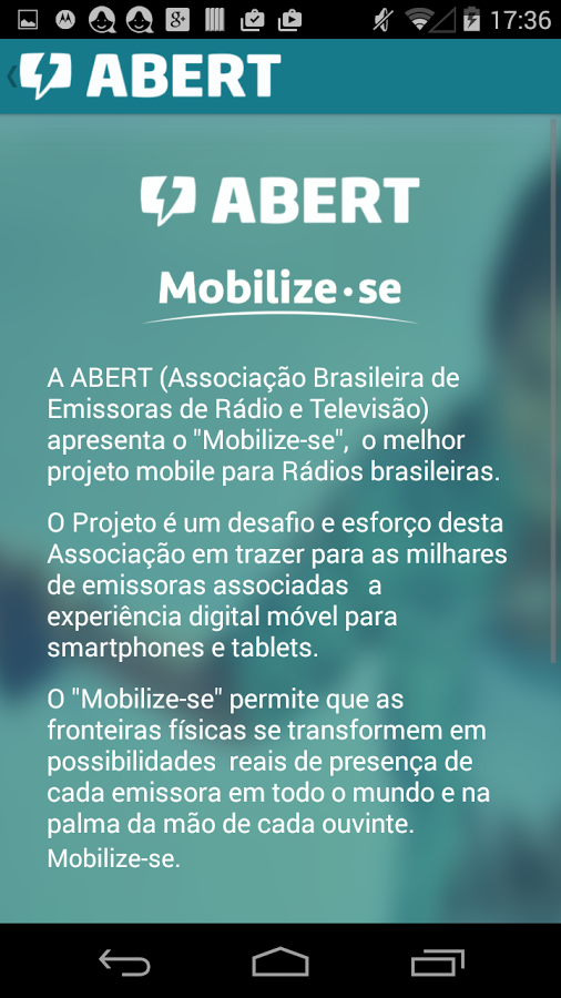 ABERT Mobilize-se截图3