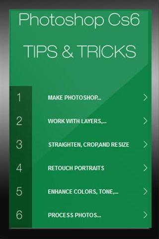 照片CS6技巧 Photoshop Cs6 Tips &amp;截图3