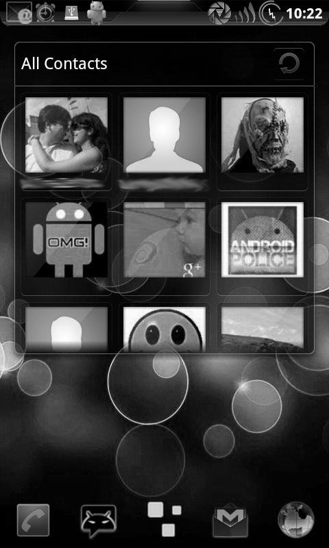 GOWidget Theme SkullGray-Free截图1