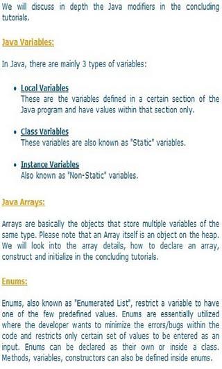 Java - Overview and Basic Syntax截图1