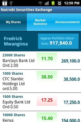 NSE Market Statistics截图3