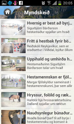 Landsm&oacute;t hestamanna截图2