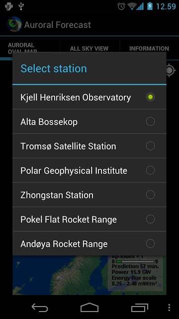 Auroral Forecast截图4