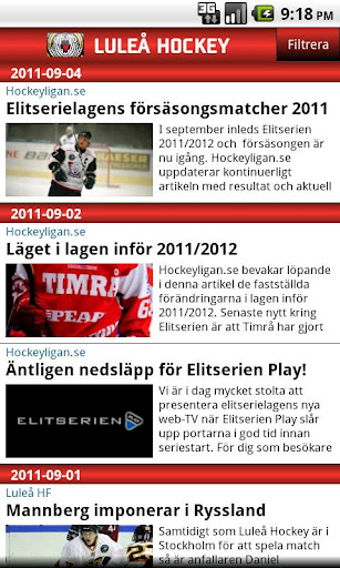 Lule&aring; HF 2011/2012截图1