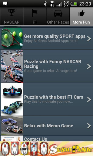 NASCAR Schedule F1 News&amp;Result截图2