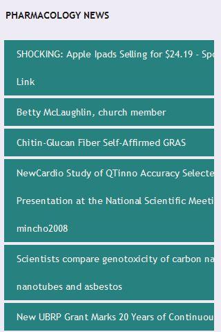 Pharmacology News截图1