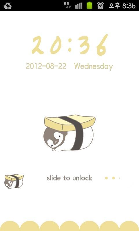 Pepe-riceball Go locker theme截图2