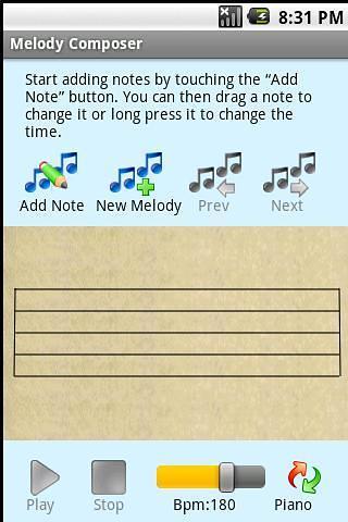 Melody Composer Lite截图4