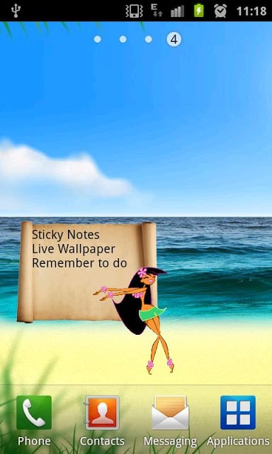 Sticky Notes Live Wallpaper截图5