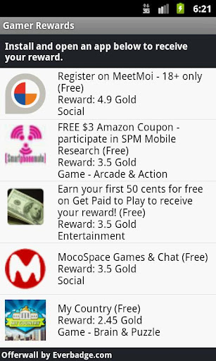 Gamer Rewards Free截图4