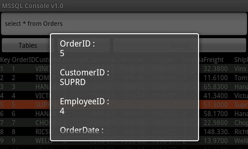 MSSQL Console截图1