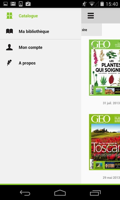 Le monde de GEO magazine截图11