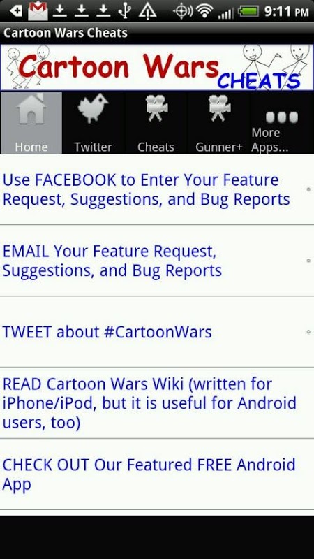 Cartoon Wars Cheats截图4