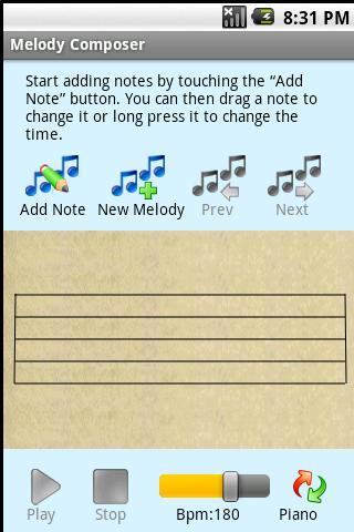 Melody Composer Lite截图2