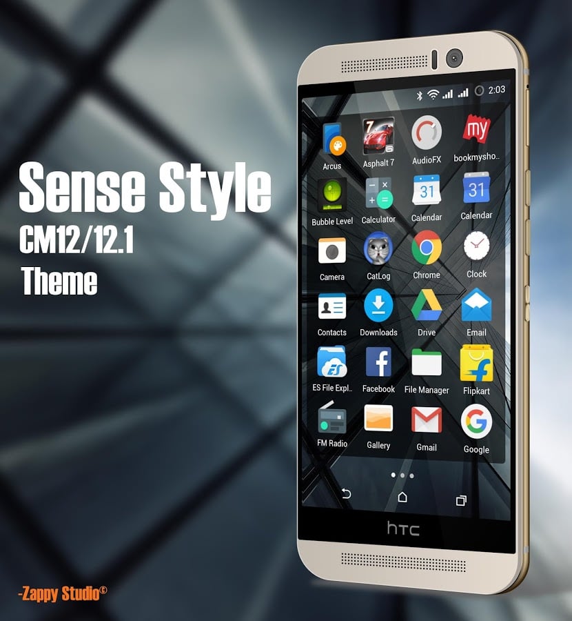 CM12/12.1 Theme Sense Style主题截图2