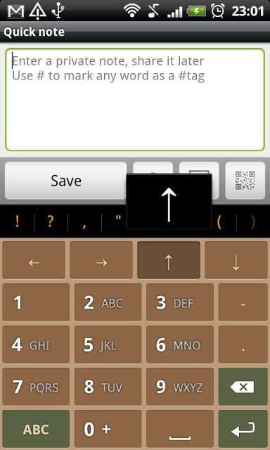 Natural Tones Keyboard Theme截图1