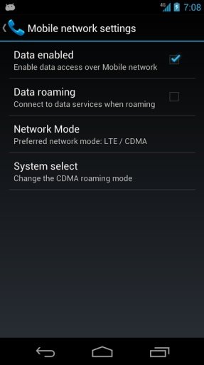 LTE Settings Quick Launch截图4