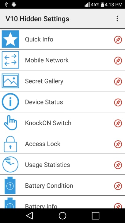 LG V10 Hidden Settings No Root截图1