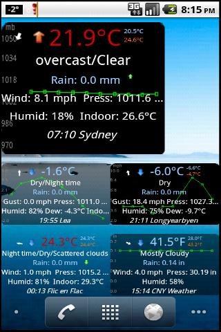 Weather Watch Widget - Demo截图4