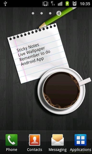 Sticky Notes Live Wallpaper截图3