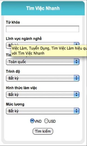 TimViecNhanh Job Search截图3