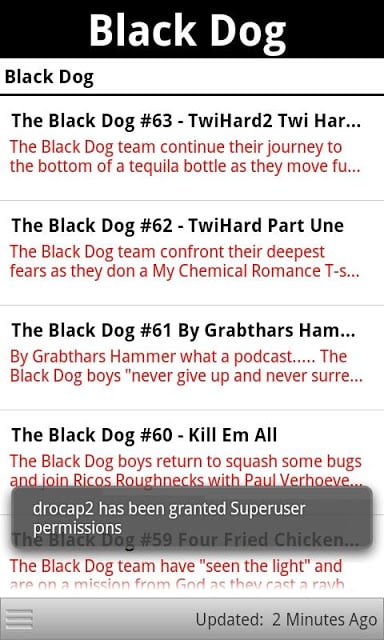 BlackDog Podcast截图1