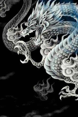 White Dragon Live Wallpaper截图2