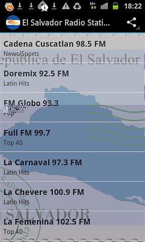 El Salvador Radio Stations截图1