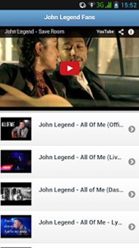 John Legend Fans Live Music截图2