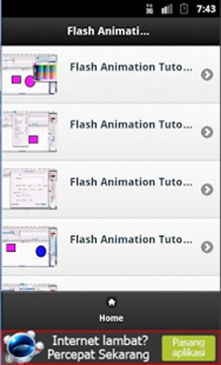 Flash Animation Tutorial Video截图9