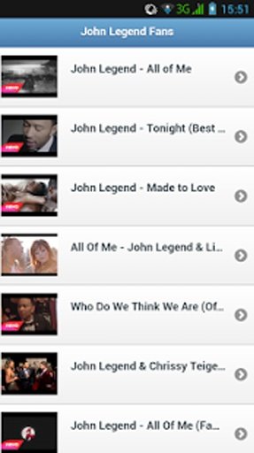 John Legend Fans Live Music截图3