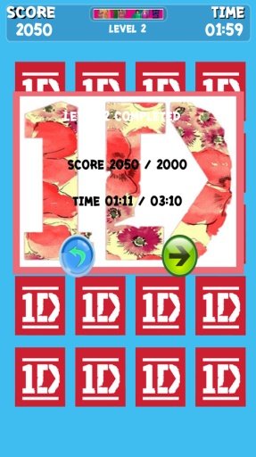 One Direction 1D Memory Game截图9