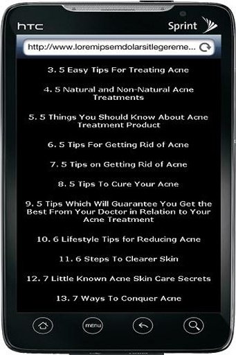 Acne Treatment Tips截图2