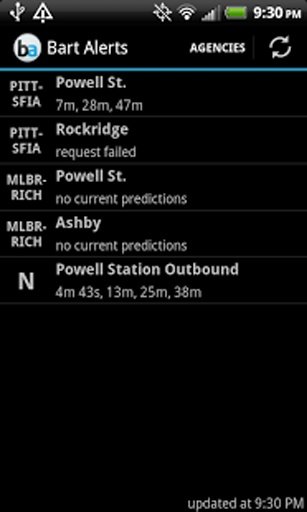 BART Alerts截图3