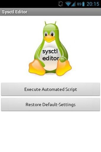 sysctl editor (ROOT)截图1