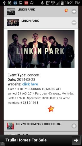 Montreal Events截图1