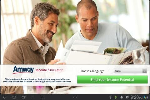 AMWAY™ Income Simulator截图5